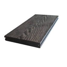 Deep Embossed Wood Grain WPC Composite Decking Outdoor